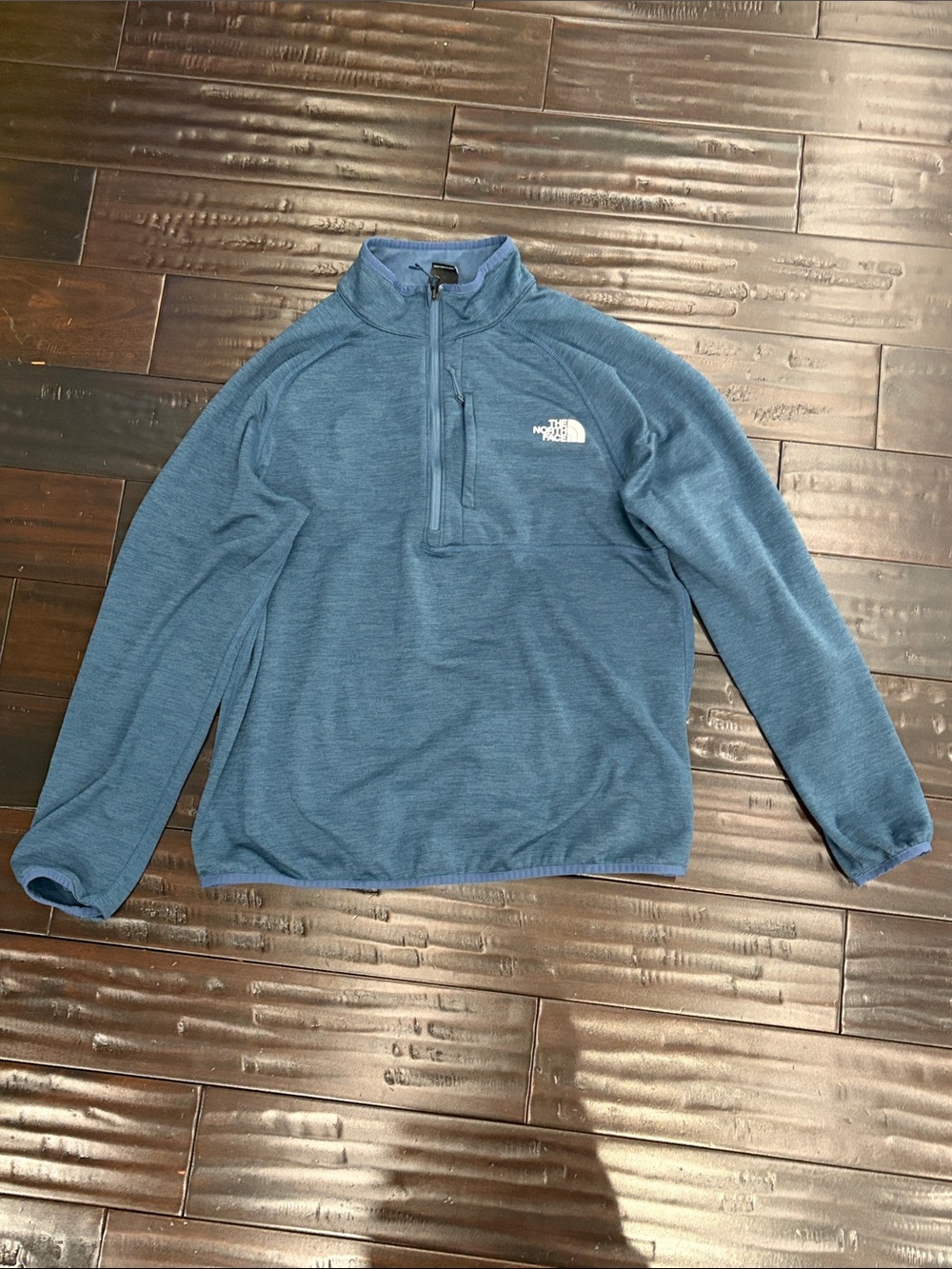 The North Face Men's Blue Half-Zip Performance Pullover